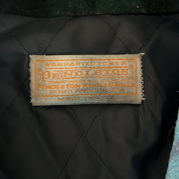 Vintage Pendleton Plaid Toggle Jacket 14 - Picture 6 of 15